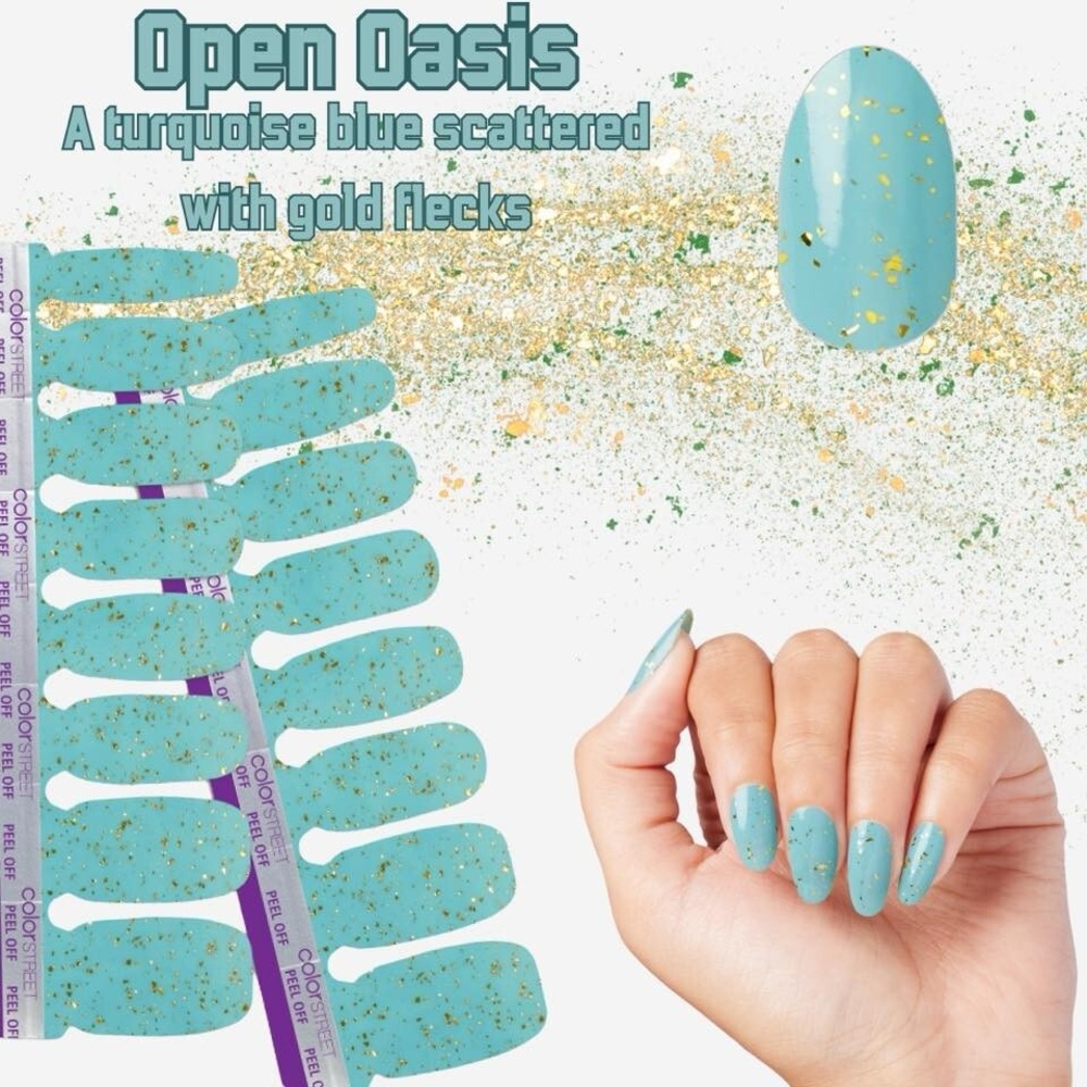 Color Street Nail Polish Strips: Open Oasis